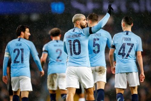 Manchester City hammered Burnley 5-0