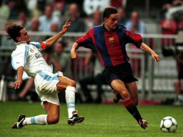 Marc Overmars was largely inconsistent at Barcelona