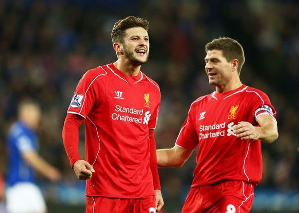 Steven Gerrard and Adam Lallana