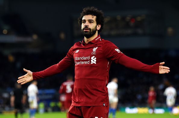 Mo Salah&#039;s goal took him joint-top of the Golden Boot race