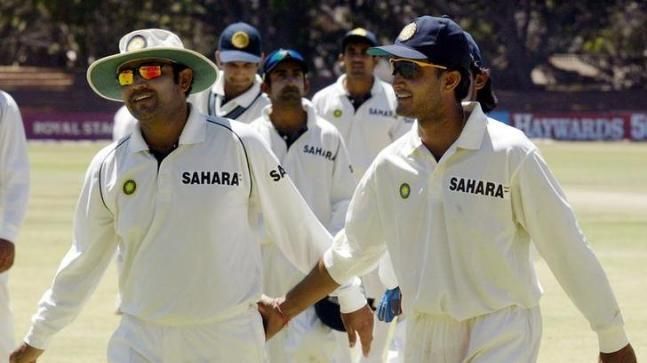 Virender Sehwag and Sourav Ganguly