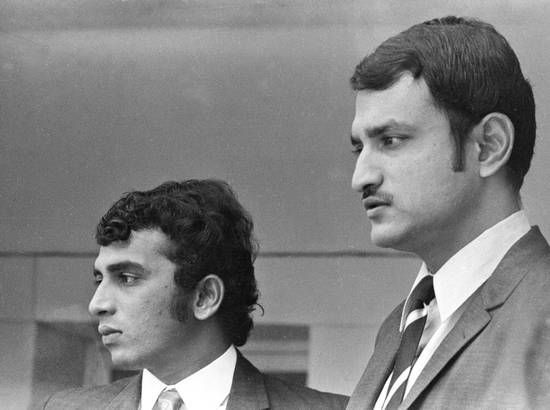 Wadekar and Gavaskar- two stalwarts of Indian Cricket