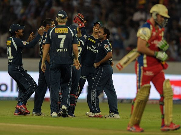 Deccan Chargers defeated RCB by 9 runs in the most important game of RCB&#039;s season
