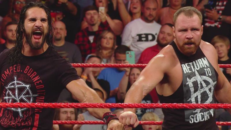 Ambrose vs Rollins has just begun