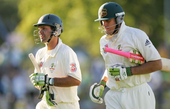 Ricky Ponting and Matthew Hayden lead the Australian juggernaut