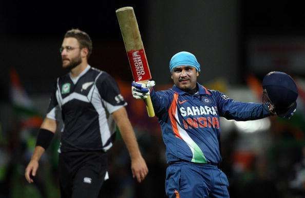 Virender Sehwag has scored 6 centuries against the Kiwis in ODIs, the most by any Indian player.