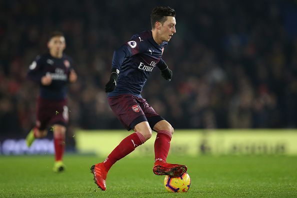 Arsenal need the King of Assists Mesut Ozil to push into top four.