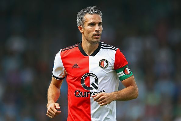 Van Persie during De Graafschap v Feyenoord - Eredivisie