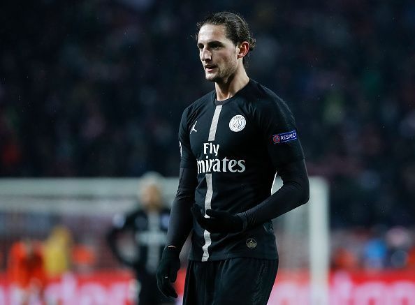 Paris Saint Germain midfielder Adrien Rabiot could be on the move this winter