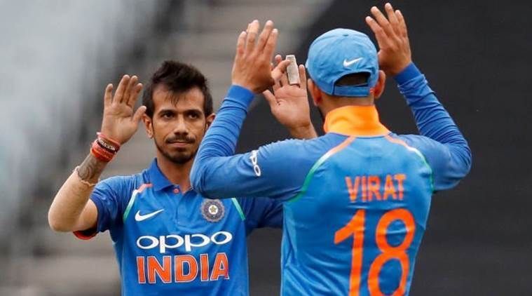 Yuzvendra Chahal recorded his career-best bowling figures.