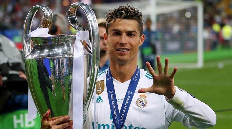 In beating Liverpool, Ronaldo became the first player to win five Champions League trophies