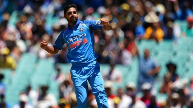 Bhuvneshwar claimed his 100th ODI victim