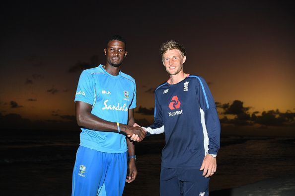 Jason Holder and Joe Root are set perform captaincy duties in test series