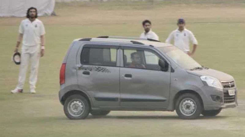 A car mysteriously entered the Palam Air Force Ground