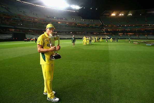 Australia v New Zealand - 2015 ICC Cricket World Cup: Final