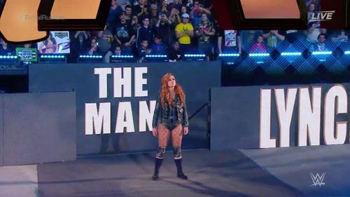 Becky Lynch challenged Asuka for the SmackDown Women's Championship