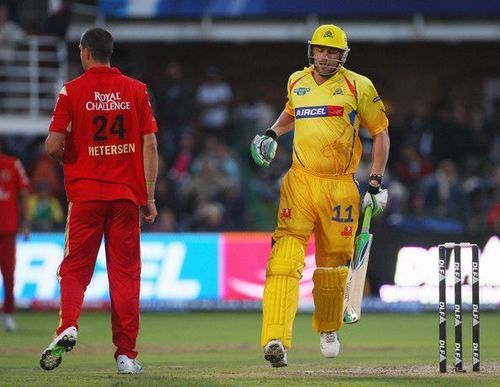 Flintoff and Pietersen in IPL 2009