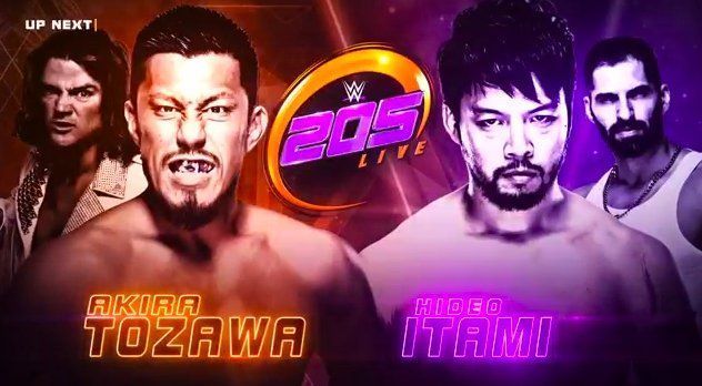 Akira Tozawa looked to avenge his loss to Itami back in 2018