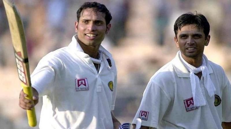 Image result for Laxma-dravid bat at Kolkata