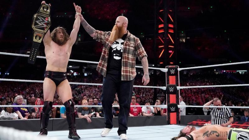 Daniel Bryan with Erik Rowan