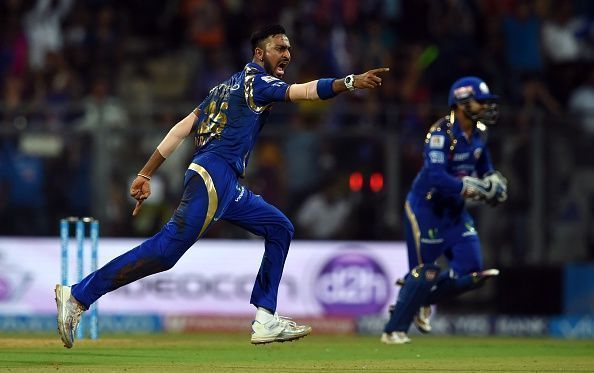 Krunal Pandya made his International debut for India in 2018