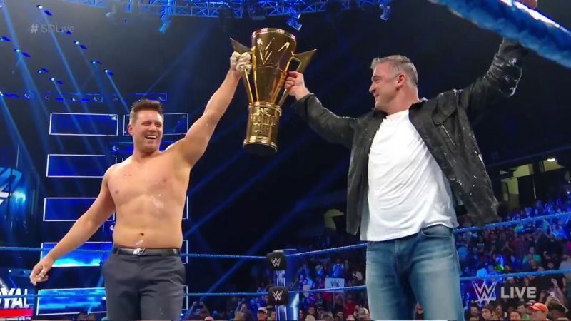 Shane McMahon and Miz closed the show with a bang