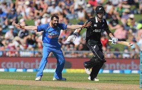 Mohammed Shami won his second Player of the Match award in the 5 match ODI series.