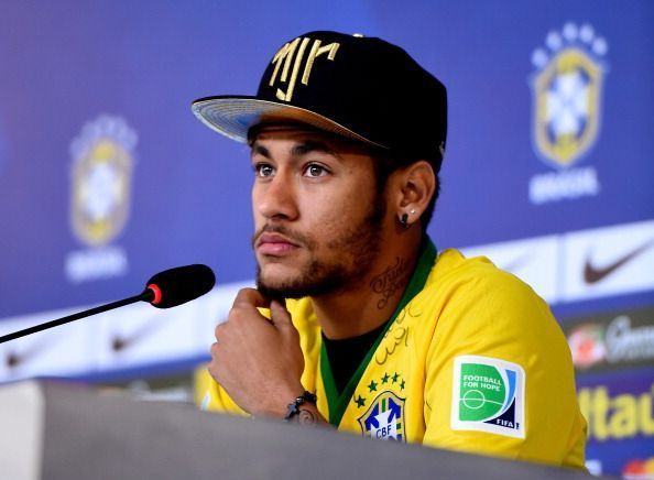 Brazil Training Session and Press Conference - 2014 FIFA World Cup