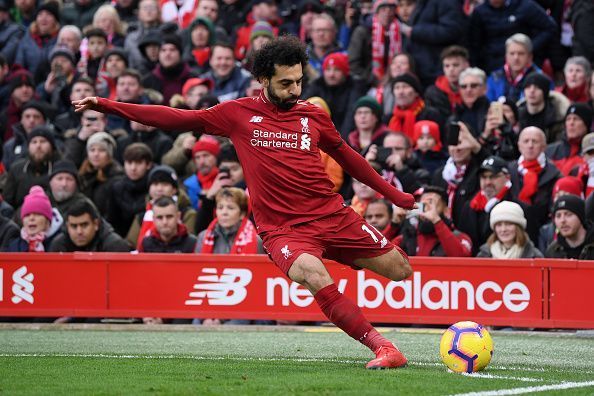 Salah has been on fire for Liverpool