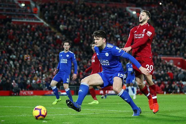 Leicester stopped Liverpool at Anfield