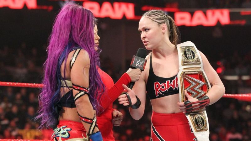 Rousey and Banks had very little chemistry on the mic together
