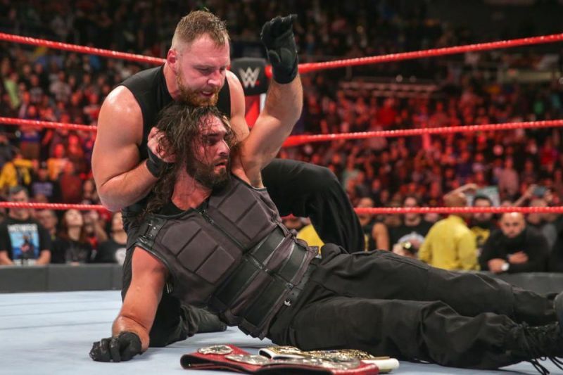 The former Shield brothers have been facing each other at live events.