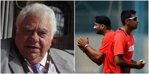 Farokh Engineer has slammed Harbhajan for his comments on Ashwin