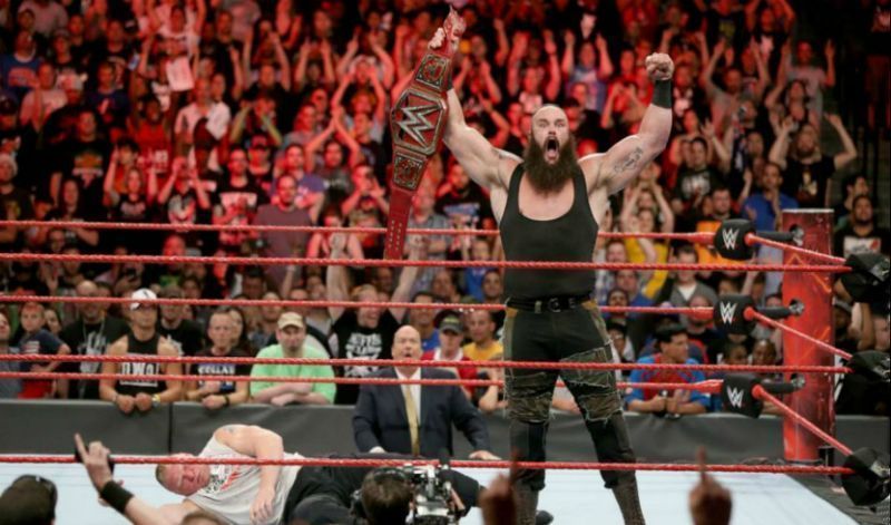 Image result for braun strowman universal championship