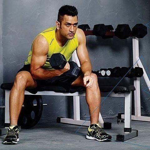 Image result for mahendra singh dhoni body