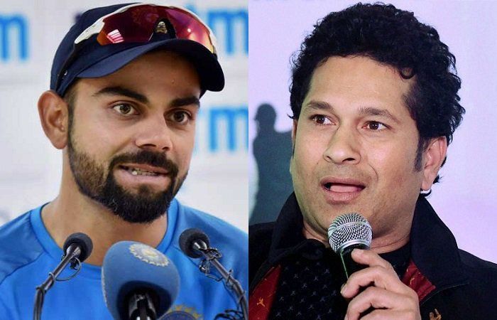 Kohli And Sachin