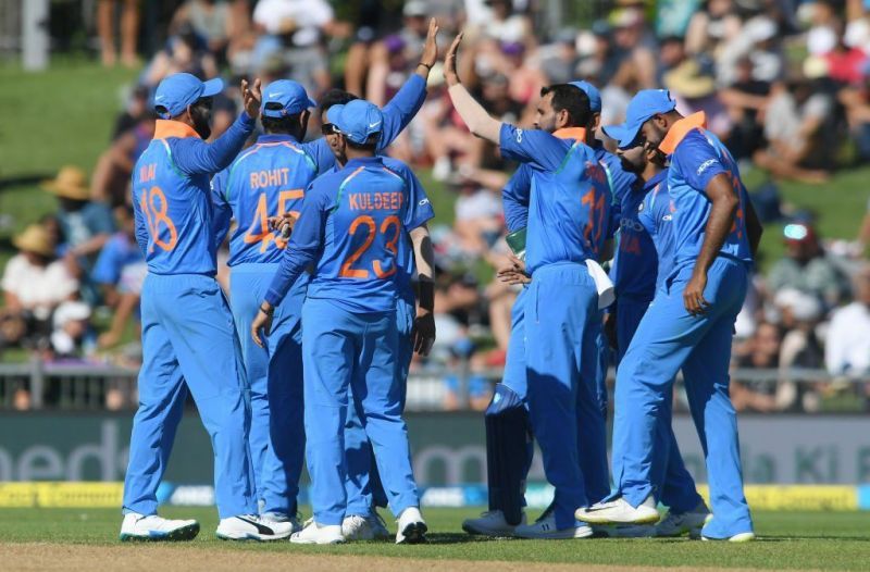 Indian bowlers made the host crumble in the first ODI at Napier.