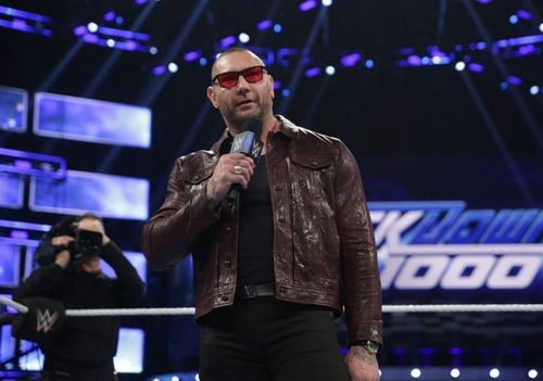 Who will Dave Batista face at WrestleMania 35?