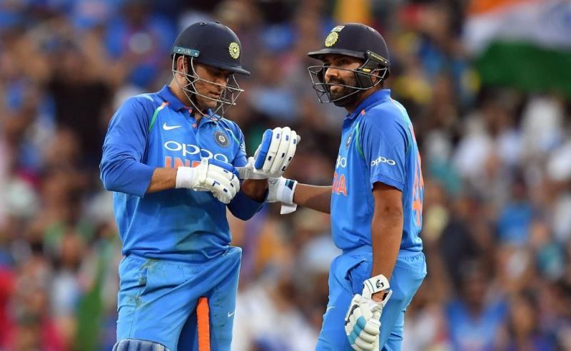 Dhoni And Rohit