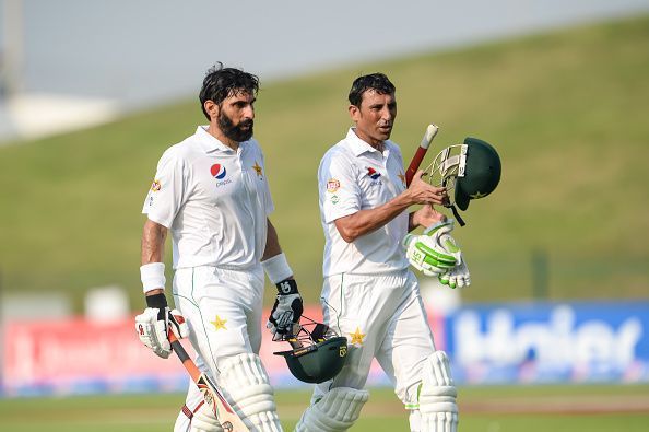 Pakistan&#039;s batting stars - Misbah-ul-Haq and Younis Khan
