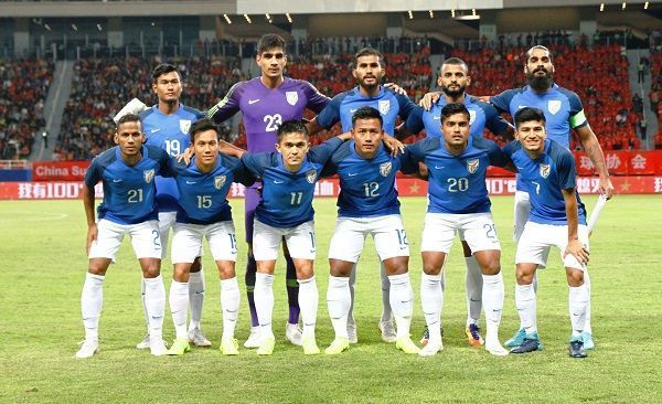 India went into the Asian Cup as the 97th ranked team