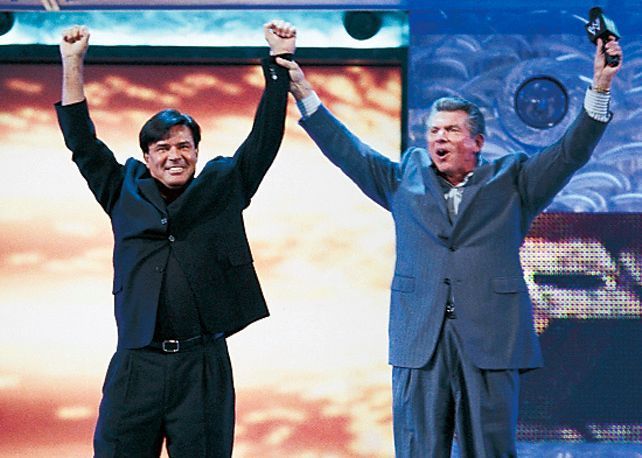 Eric Bischoff and Vince McMahon both wielded power backstage in their respective companies