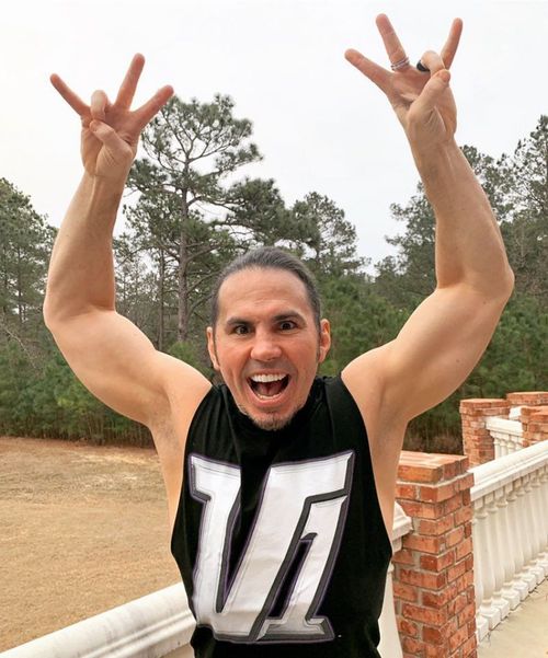 Matt Hardy looks like he's had a lengthy dip in the 'Lake of Reincarnation!'