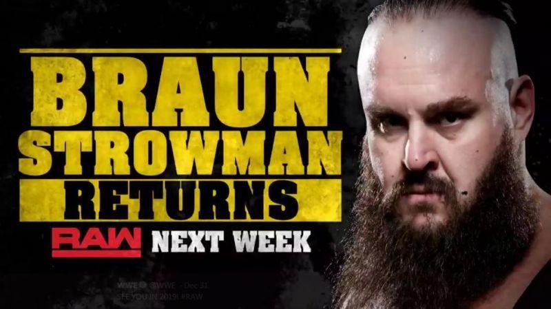 The Monster Among Men will be back next week on Raw