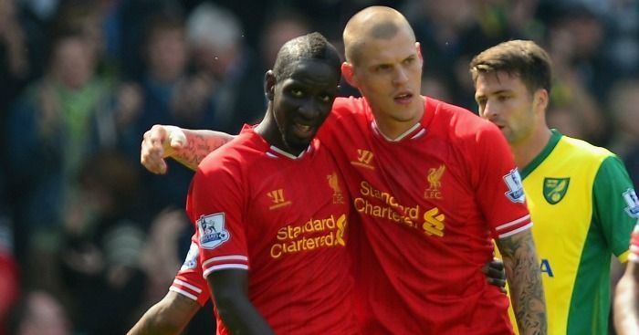 Sakho and Skrtel were the centre-back pairing in 2015