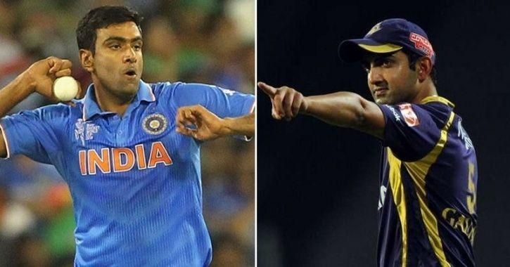 Gambhir backs R Ashwin to make a comeback to the Indian squad for the 2019 World Cup