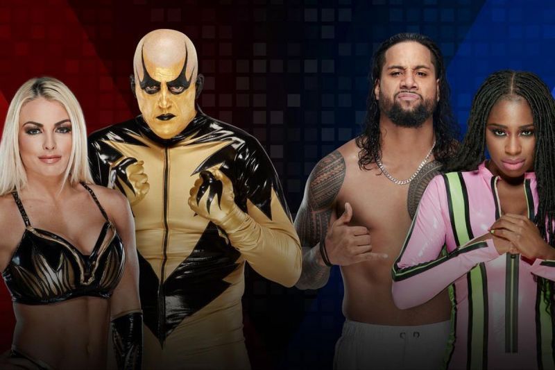 WWE Mixed Challenge Season -1, Round 1, Mandy Rose and Goldust vs Jimmy Uso and Naomi