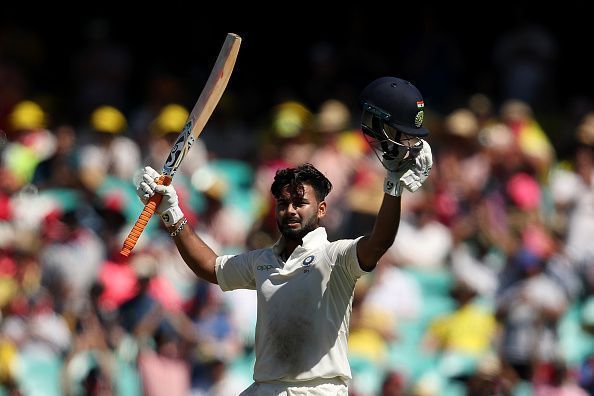 Rishab Pant is the first Indian wicket keeper to hit a six in England