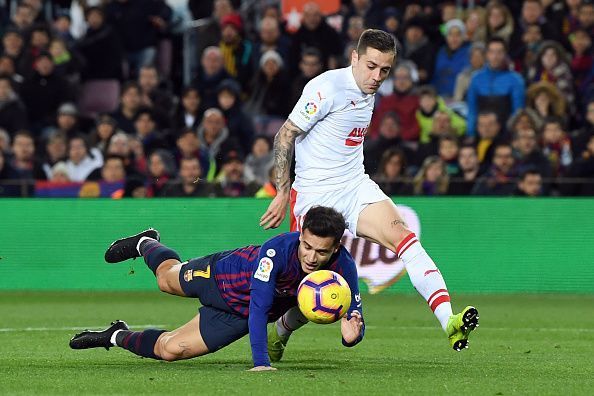 Coutinho has blown hot and cold at Barcelona so far