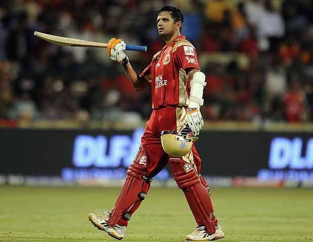 Rahul Dravid led RCB&#039;s campaign in 2008